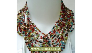 Bcbali Chockers Buterfly Necklaces Beading